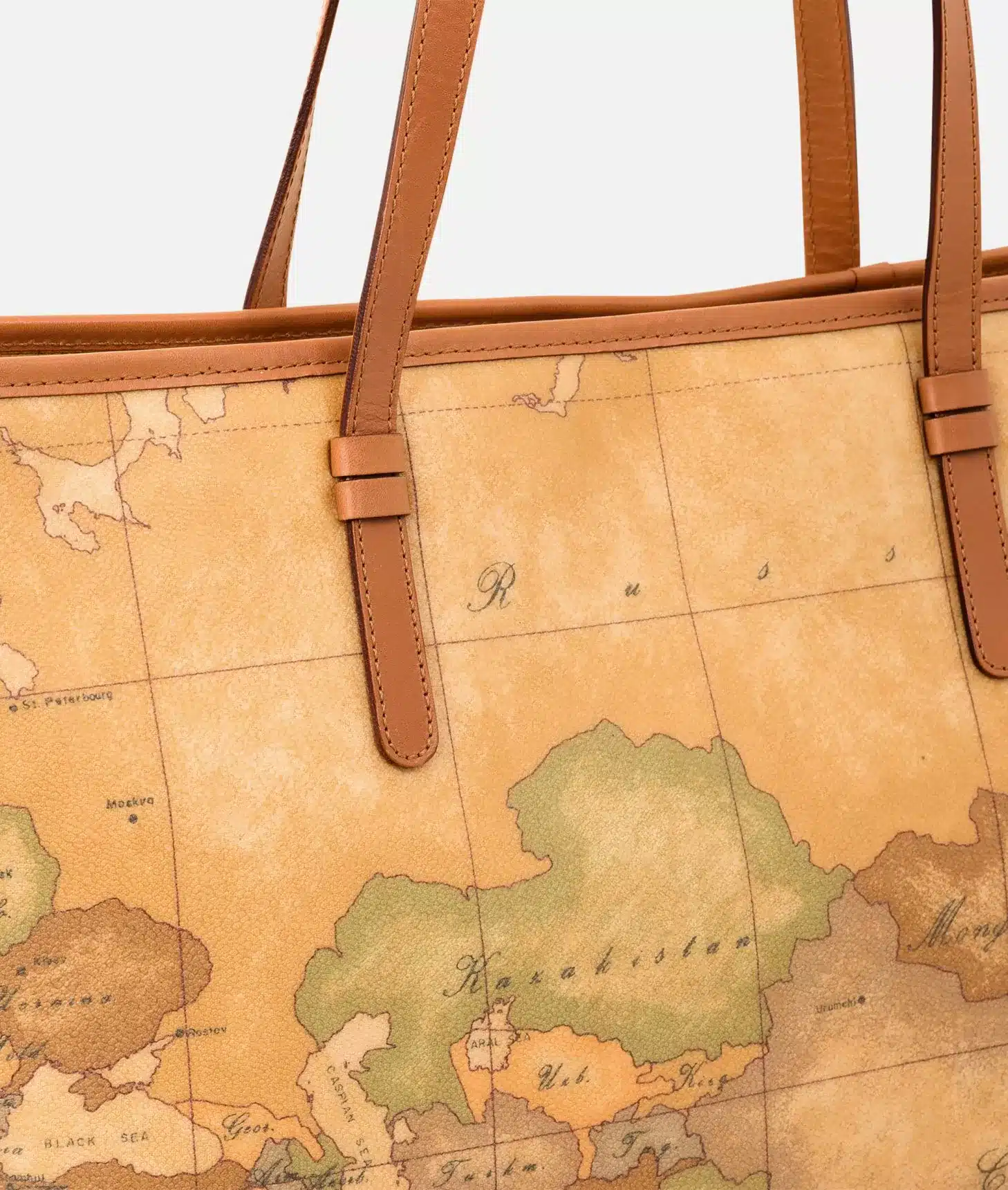 Geo Classic Borsa shopping maxi con zip - immagine 2