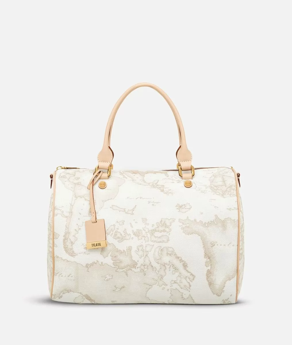 Geo White Borsa grande a bauletto
