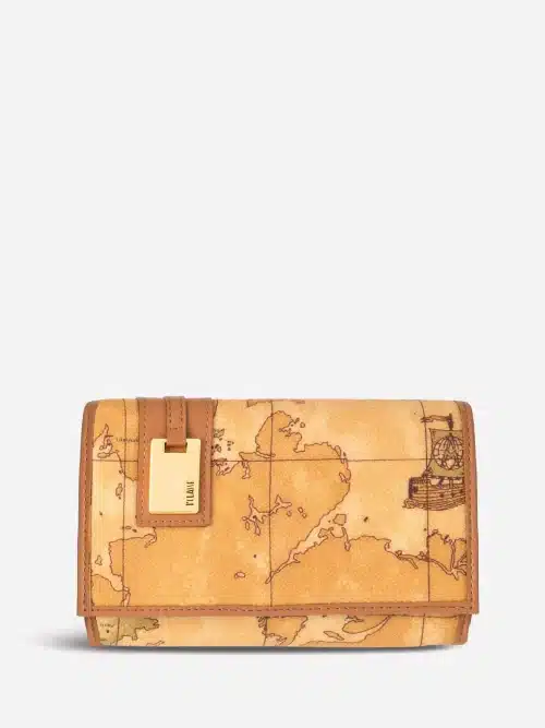 Geo Classic Portafogli medio con tasca