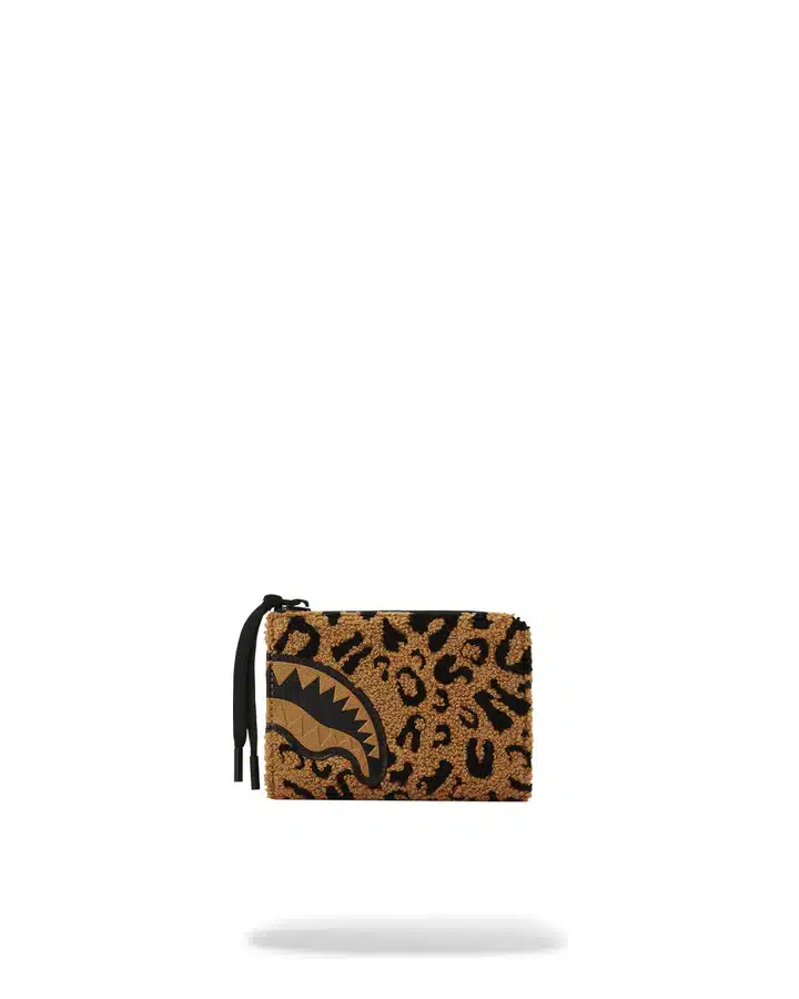 Chenille Cheetah Wallet - immagine 3