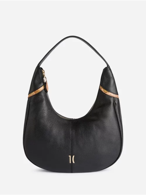 Castle Leather borsa sottospalla Nera