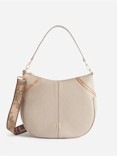 Castle Leather sottospalla doppia portabilitĂ Taupe